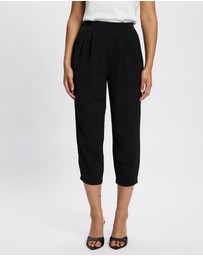 Mossée - Luna Silk Cropped Pants