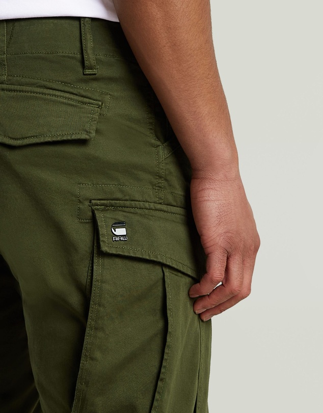 G-Star - Rovic Zip 3D Regular Tapered dk bronze green