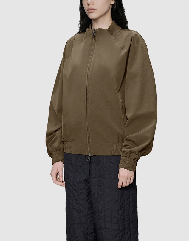 RAINS - Women's Tech Woven Bomber Jacket Splinter