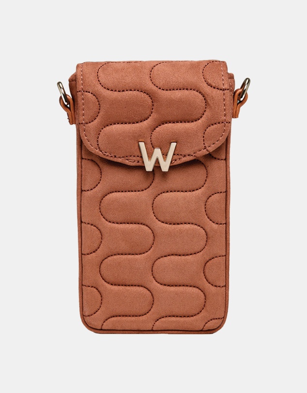 Wolf - Wolf Mimi Swirl Phone Bag Nutshell Brown