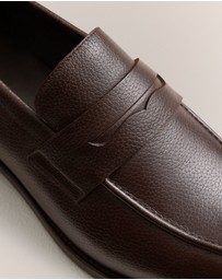 Trenery - Umber Saddle Loafer in Espresso