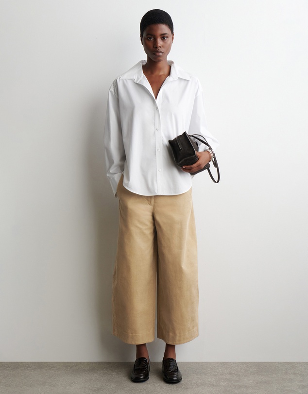 COS - Corduroy Barrel-Leg Trousers
