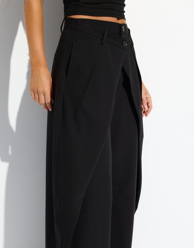 Dazie - Daria Barrel Leg Tailored Trousers