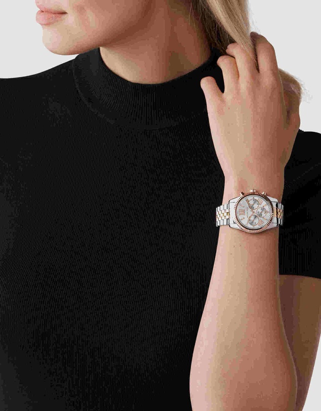 Michael Kors - Michael Kors Lexington Silver Watch MK5735