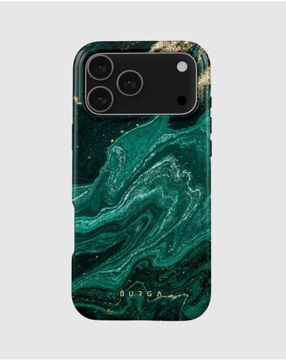Burga - Burga iPhone 17 Pro Max Tough Magsafe Case Emerald Pool