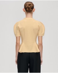 Stine Goya - High-Neck Zip Top