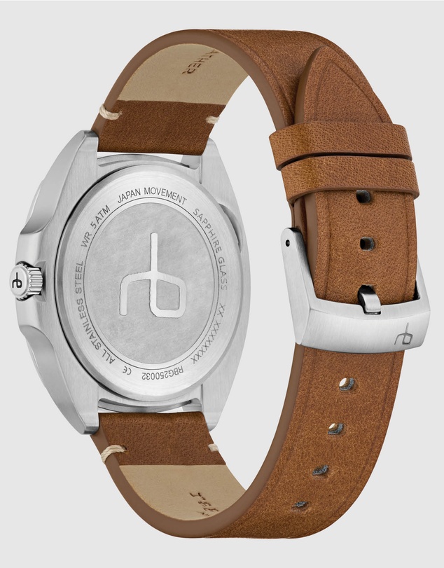 rag & bone - Rag & Bone Bleeker Silver-Tone Analogue Watch
