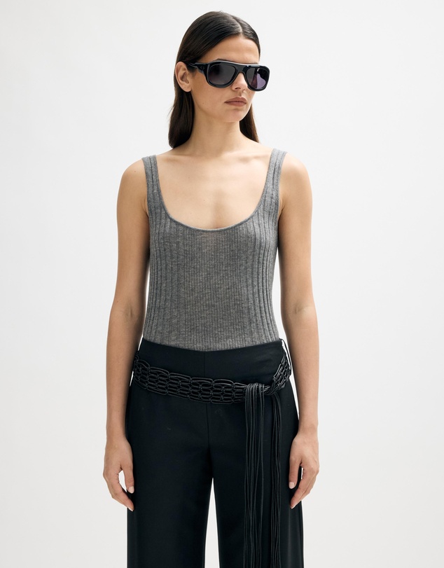 Minima Esenciales - Lott Merino Wool Knitted Tank