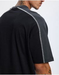 Thrills - Sting Of Defeat Panel Box Fit Oversize Tee