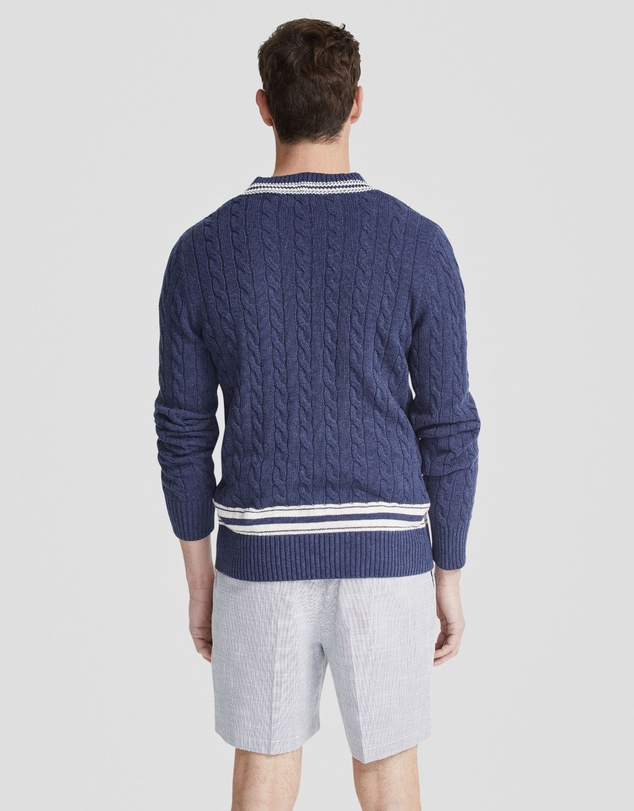 Oxford - Richie Cricket Cable Knit Top