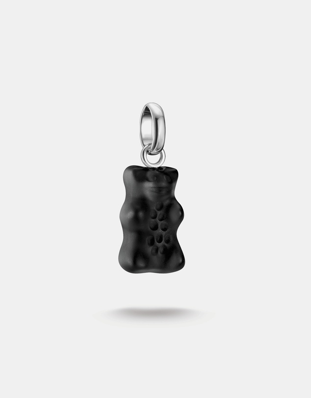 THOMAS SABO - THOMAS SABO Connect Charm Goldbear in black