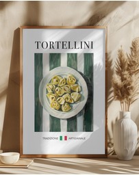 Olive et Oriel - Tortellini by Andreas Magnusson Art Print