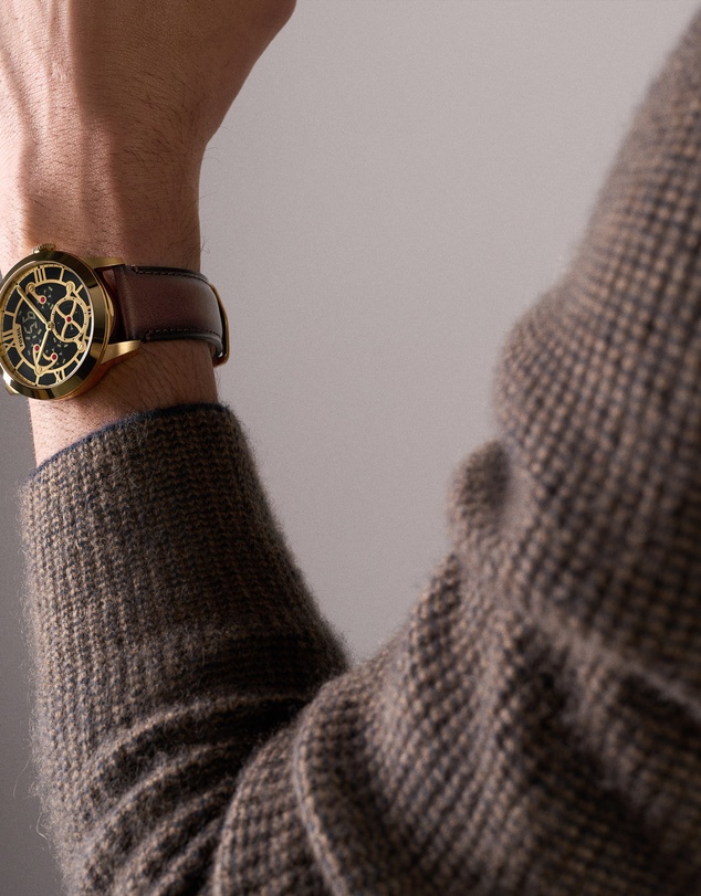 Fossil - Townsman Brown Analogue-Digital Watch
