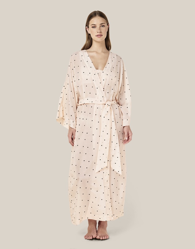 Papinelle - Hearts Maxi Kimono Robe