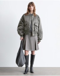 & Other Stories - Padded Bomber Jacket