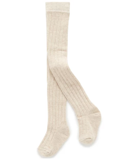 Purebaby - Rib Tights - Kids-Babies