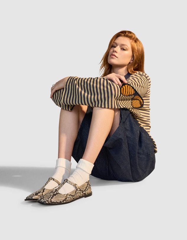 Rollie - Mary Jane T-Bar Flat