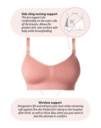 Hotmilk Maternity Lingerie - My Necessity 2.0 FlexFit Nursing Bra - Wirefree