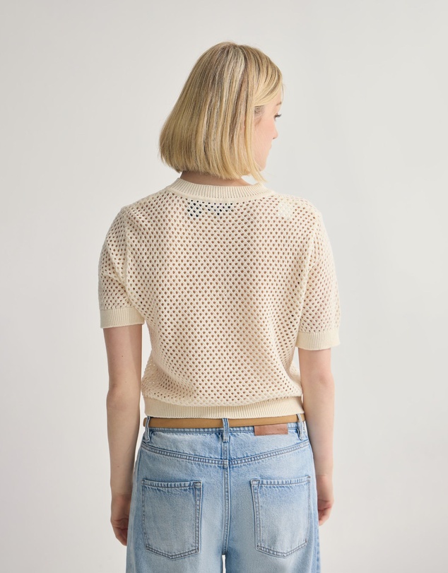 Oxford - Luna Cotton Knit Top