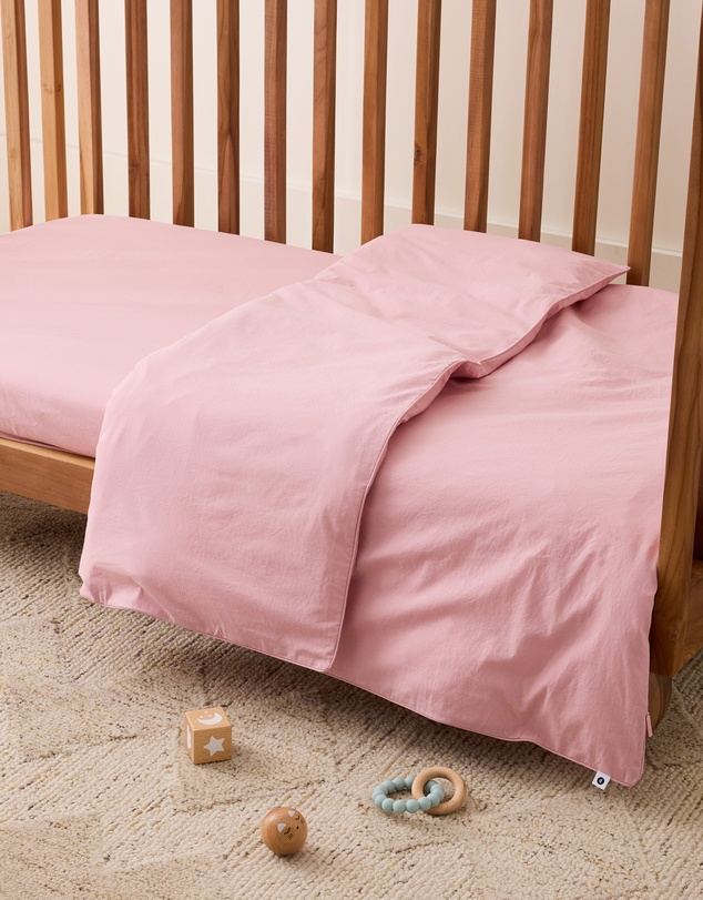Sheet Society - Leo Washed Cotton Cot Fitted Sheet