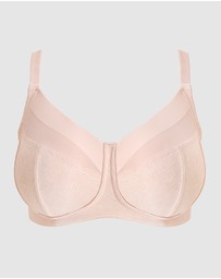 Royce Lingerie - Rosa Wirefree Full Cup Bra with Organic Cotton