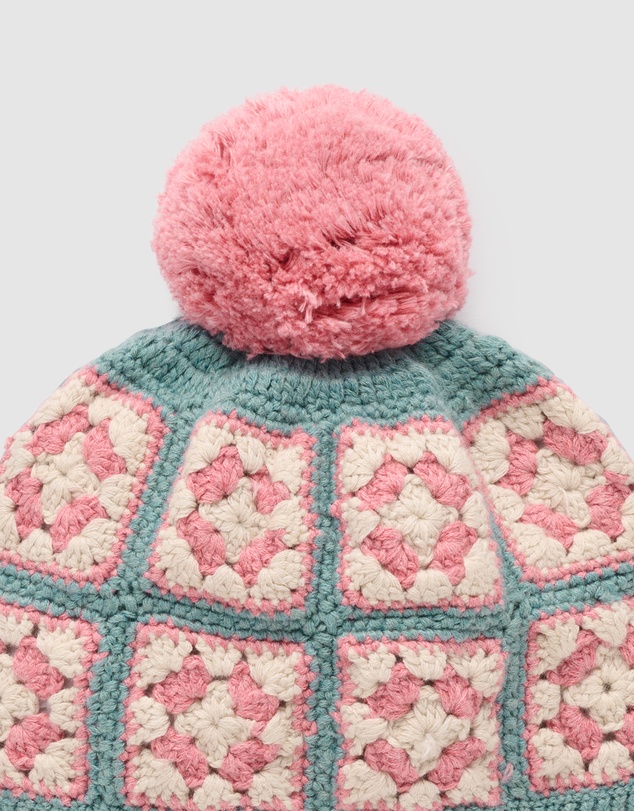 Purebaby - Crochet Beanie -Kids-Babies
