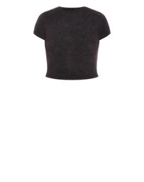 City Chic - Micro Wild Print Tee