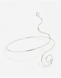Lovisa - Silver Plated Spiral Arm Cuff