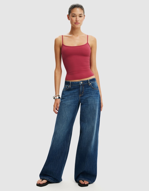 Cotton On - Low Rise Wide Jeans