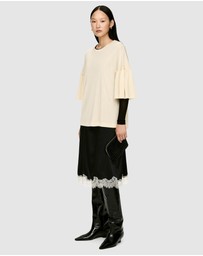 ARKET - Frill-Sleeve T-Shirt