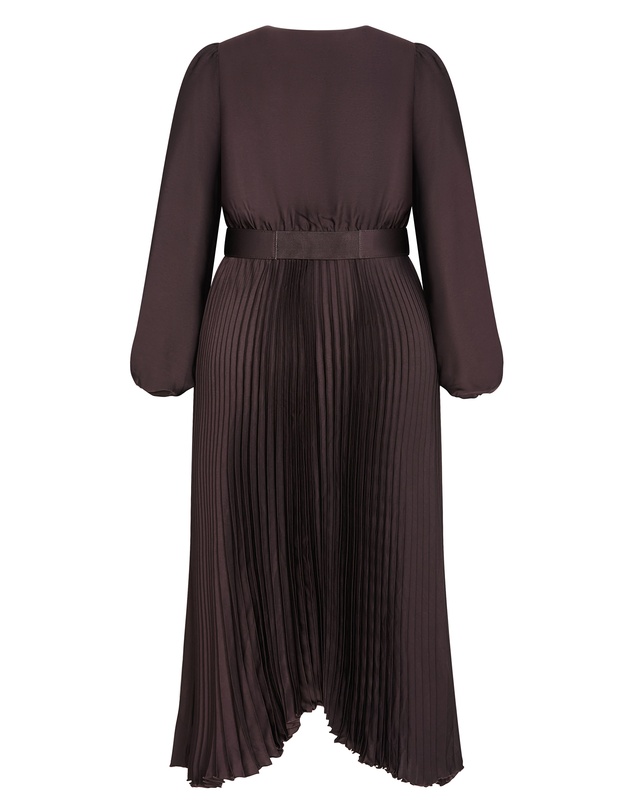 City Chic - Amara Pleat Midi Dress