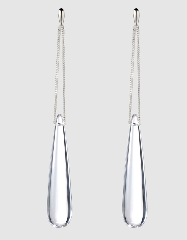 Elli Jewelry - Resin Drop Earrings in 925 Silver