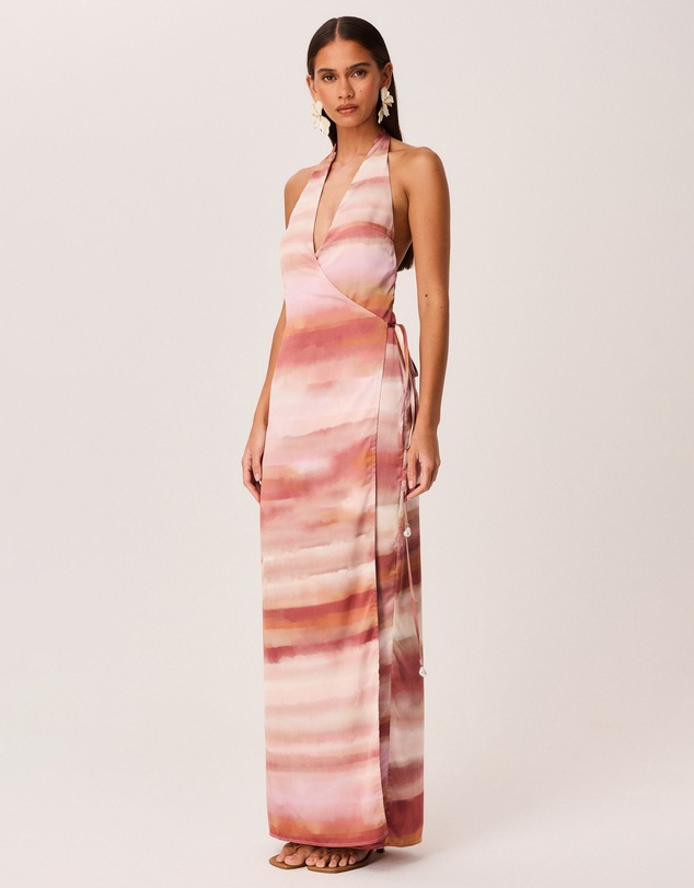 SNDYS - Atlanna Wrap Maxi Dress