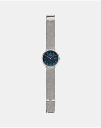 Mondaine - Mondaine Doppio 41mm Vegan Leather Watch Set