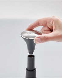 Joseph Joseph - Push&Tear™ Easy-Tear Kitchen Roll Holder (Grey)