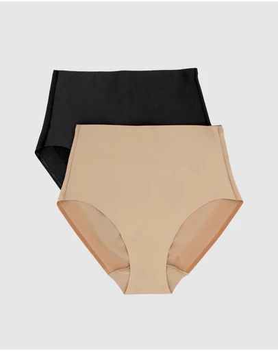 Miraclesuit Shapewear - High Waist Light Shaping Brief (Set of Two)