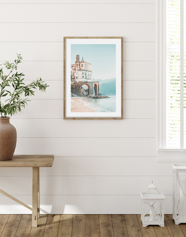 Olive et Oriel - Amalfi Sunsets II Art Print