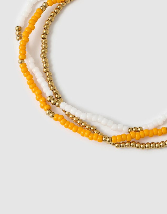 Arms Of Eve - Sunny Bracelet Set - Passionfruit