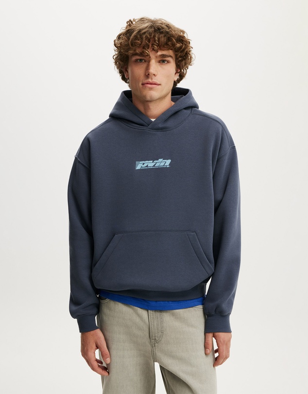 Cotton On - Box Fit Graphic Hoodie
