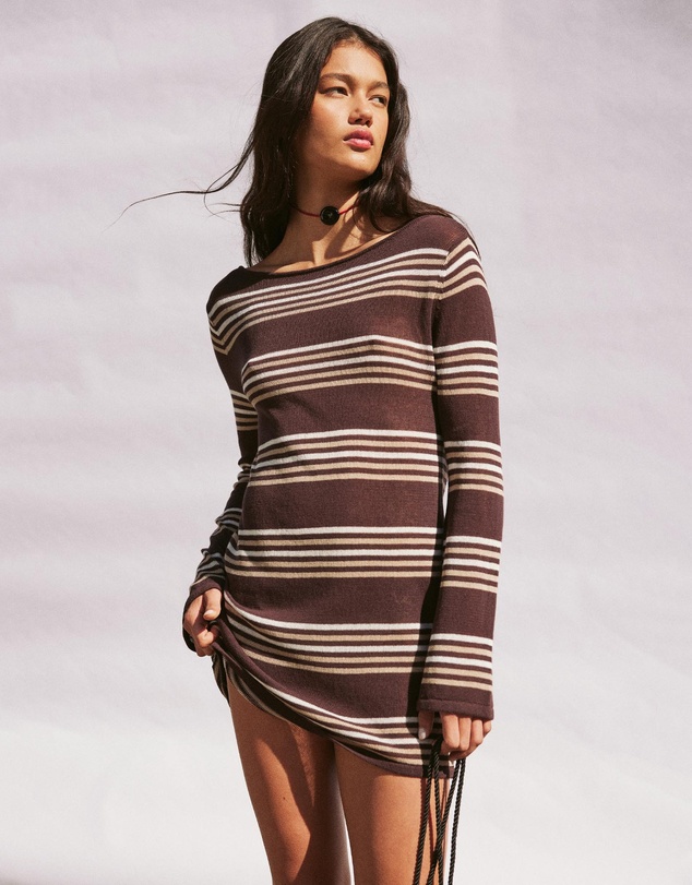Arcaa - Nia Long Sleeve Mini Dress