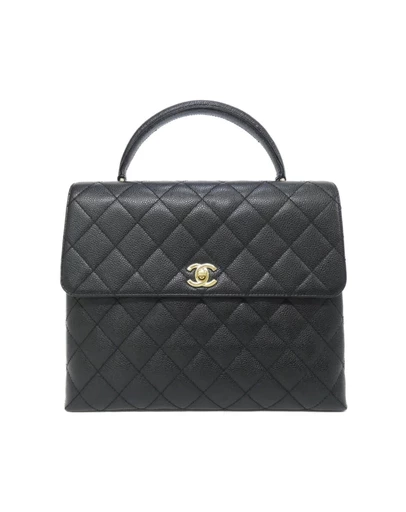 Givenchy - Pre-Loved Chanel Calfskin Black Handbags