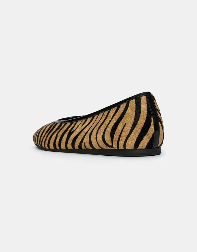ARKET - Pony Hair-Effect Ballerinas