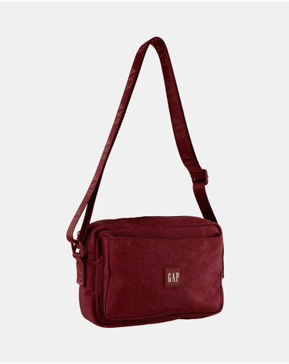 GAP - GAP Ladies Nylon Crossbody Bag in Wine
