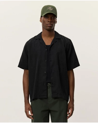 Les Deux - Liam Jacquard Short Sleeve Shirt