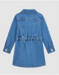 GUESS - Denim Long Sleeve Dress