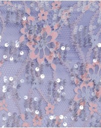 Petal & Pup - Yonder Sheer Panel Lace Maxi Skirt - Purple