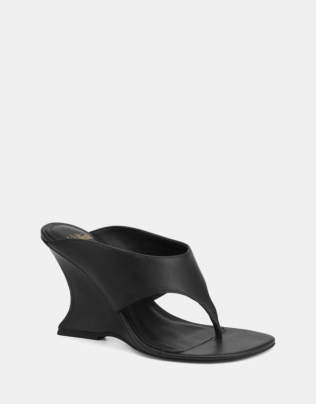 Wittner - Violet Wedges Black Leather