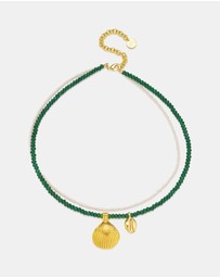 Amber Sceats - Evisa Necklace in Green