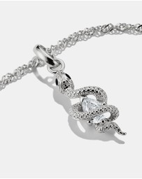 THOMAS SABO - THOMAS SABO Connect Charm snake with stone
