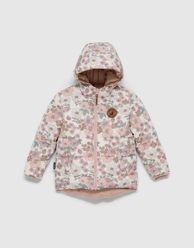 Crywolf - REVERSIBLE ECO-PUFFER Daisy Floral